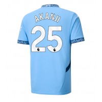 Manchester City Manuel Akanji #25 Domaci Dres 2024-25 Kratak Rukav